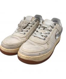 NIKE×Travis Scott（ナイキ×トラヴィススコット）の古着「AIR FORCE1 LOW」｜SAIL/ベージュ