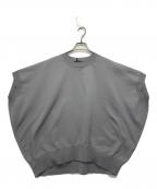 mizuiro-indミズイロインド）の古着「コクーンワイドベスト」｜グレー