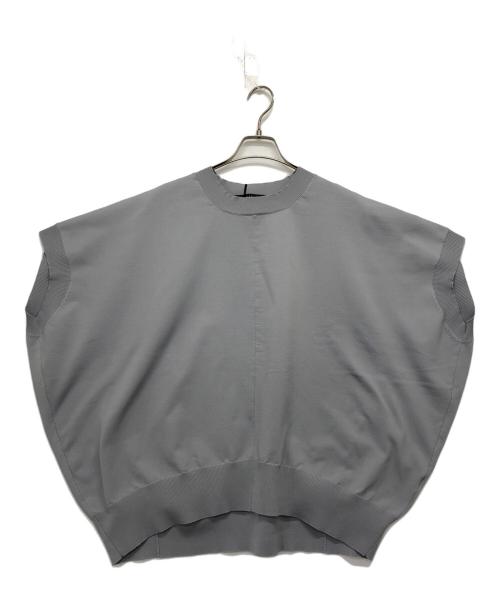 mizuiro-ind（ミズイロインド）mizuiro-ind (ミズイロインド) コクーンワイドベスト グレー サイズ:ｆ 未使用品の古着・服飾アイテム