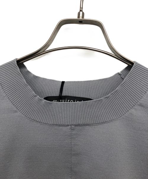 mizuiro-ind（ミズイロインド）mizuiro-ind (ミズイロインド) コクーンワイドベスト グレー サイズ:ｆ 未使用品の古着・服飾アイテム