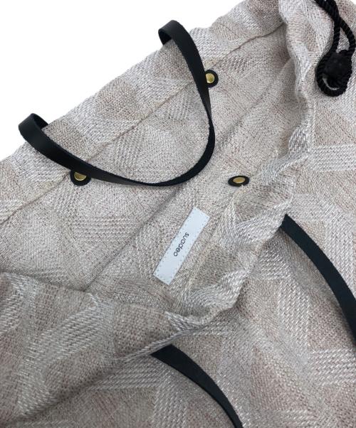 suadeo（スアデオ）suadeo (スアデオ) カゴバッグ ベージュの古着・服飾アイテム