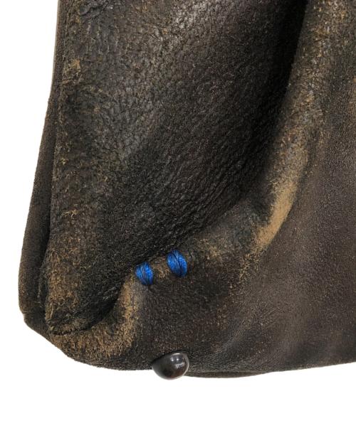 VERMILLION（ヴァーミリオン）vermillion (ヴァーミリオン) トートバッグ ブラウンの古着・服飾アイテム