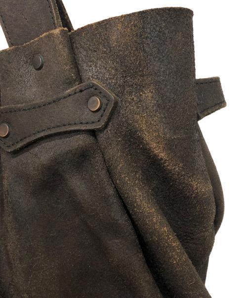 VERMILLION（ヴァーミリオン）vermillion (ヴァーミリオン) トートバッグ ブラウンの古着・服飾アイテム