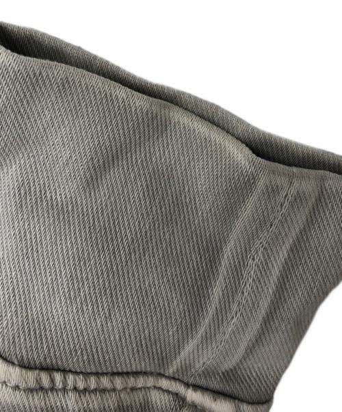 YANUK（ヤヌーク）YANUK (ヤヌーク) ラウンドフーディー グレー サイズ:Mの古着・服飾アイテム