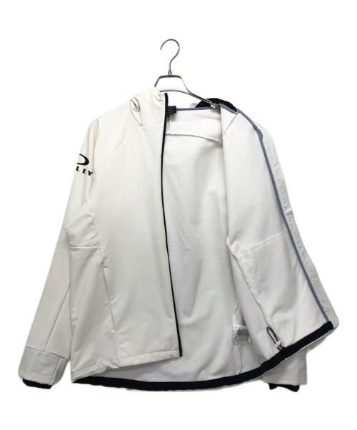 OAKLEY（オークリー）OAKLEY (オークリー) Enhance Tech Shell Jacket（エンハンステックシェルジャケット） ホワイト サイズ:Lの古着・服飾アイテム