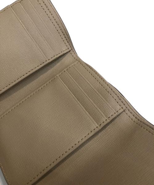 FURLA（フルラ）FURLA (フルラ) BABYLON/バビロン  3つ折り財布 ベージュの古着・服飾アイテム