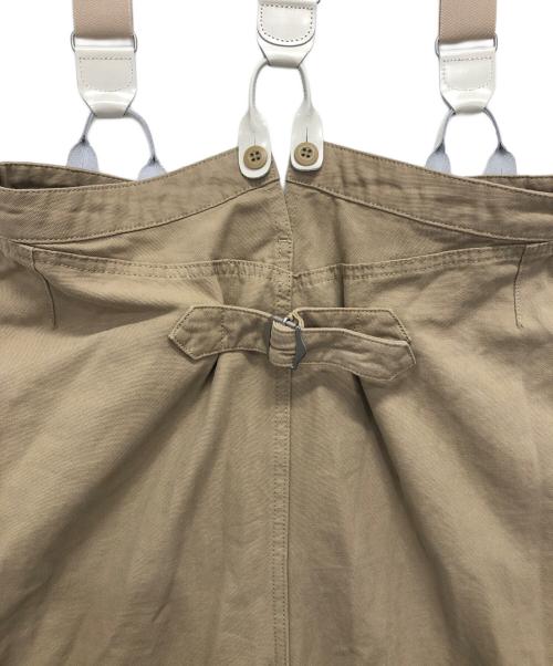 Spick and Span（スピック＆スパン）Spick and Span (スピックアンドスパン) サスペンダー付きワーカーパンツ ベージュ サイズ:38の古着・服飾アイテム