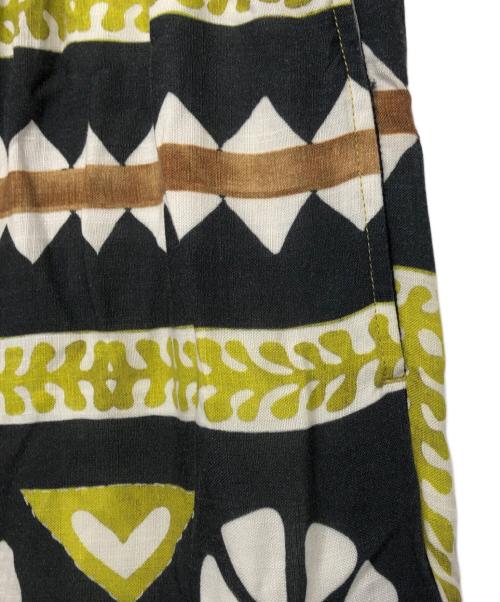 Ron Herman（ロンハーマン）Ron Herman (ロンハーマン) レーヨン総柄イージーパンツ ブラック サイズ:XSの古着・服飾アイテム