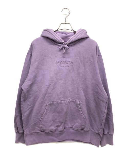 SUPREME（シュプリーム）SUPREME (シュプリーム) Spray Hooded Sweatshirt パープル サイズ:Lの古着・服飾アイテム