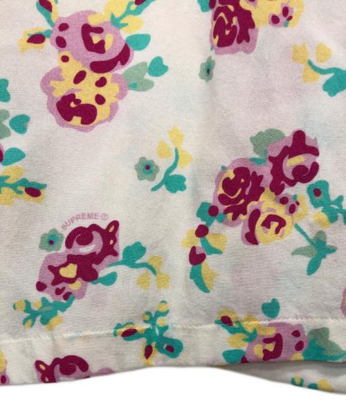 SUPREME（シュプリーム）SUPREME (シュプリーム) Floral Rayon S/S Shirt ホワイト サイズ:Lの古着・服飾アイテム