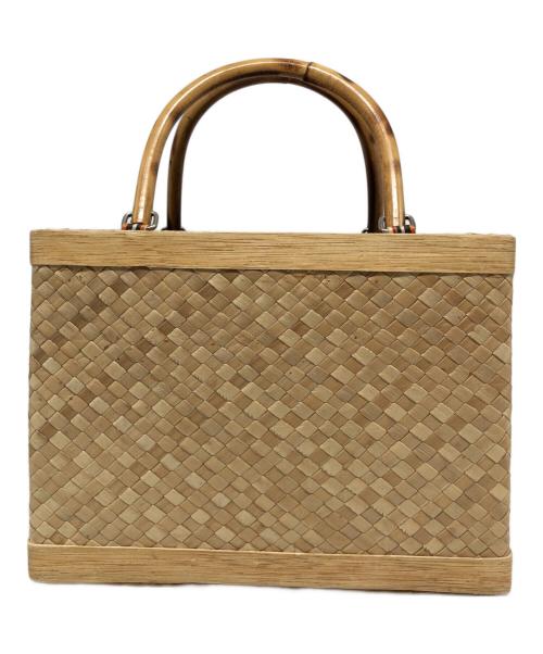 Kate Spade（ケイトスペード）Kate Spade (ケイトスペード) カゴバッグ ブラウンの古着・服飾アイテム