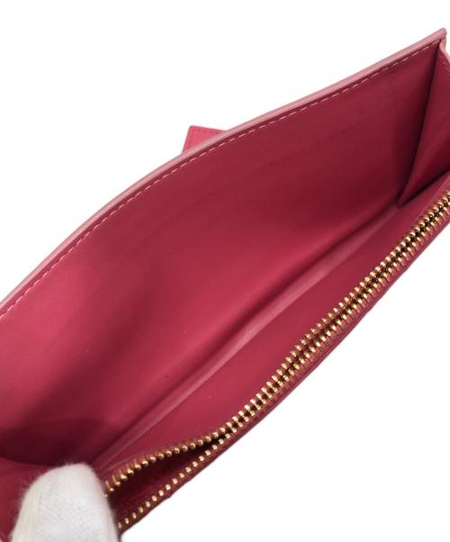 PRADA（プラダ）PRADA (プラダ) SAFFIANO FIOCCO 長財布 ピンクの古着・服飾アイテム