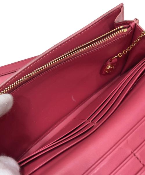PRADA（プラダ）PRADA (プラダ) SAFFIANO FIOCCO 長財布 ピンクの古着・服飾アイテム