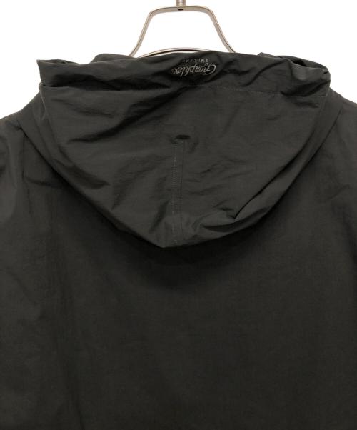 Gymphlex（ジムフレックス）Gymphlex (ジムフレックス) ナイロンフードジャケット ブラック サイズ:14の古着・服飾アイテム