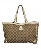 GUCCIグッチ）の古着「トートバッグ」｜ブラウン