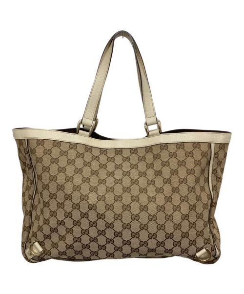 GUCCI（グッチ）GUCCI (グッチ) トートバッグ ブラウンの古着・服飾アイテム