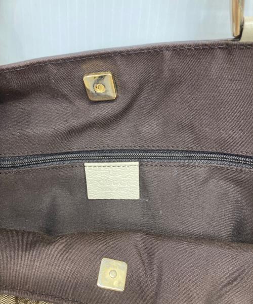 GUCCI（グッチ）GUCCI (グッチ) トートバッグ ブラウンの古着・服飾アイテム