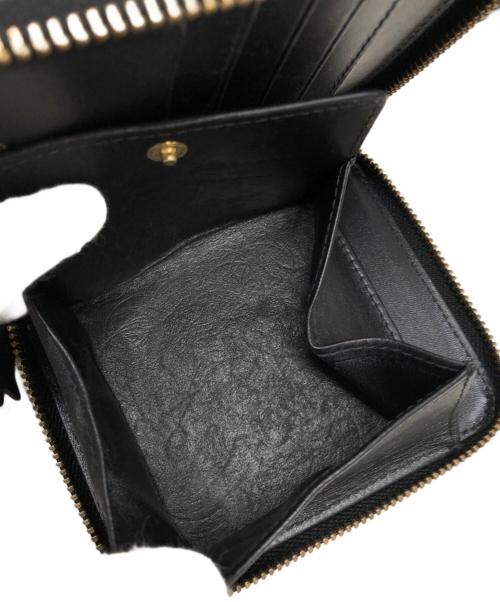 COMME des GARCONS（コムデギャルソン）COMME des GARCONS (コムデギャルソン) 2つ折り財布 ブラックの古着・服飾アイテム