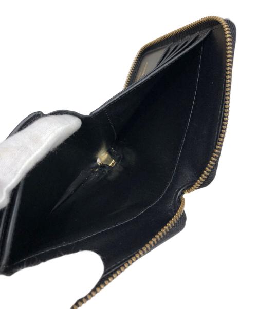 COMME des GARCONS（コムデギャルソン）COMME des GARCONS (コムデギャルソン) 2つ折り財布 ブラックの古着・服飾アイテム