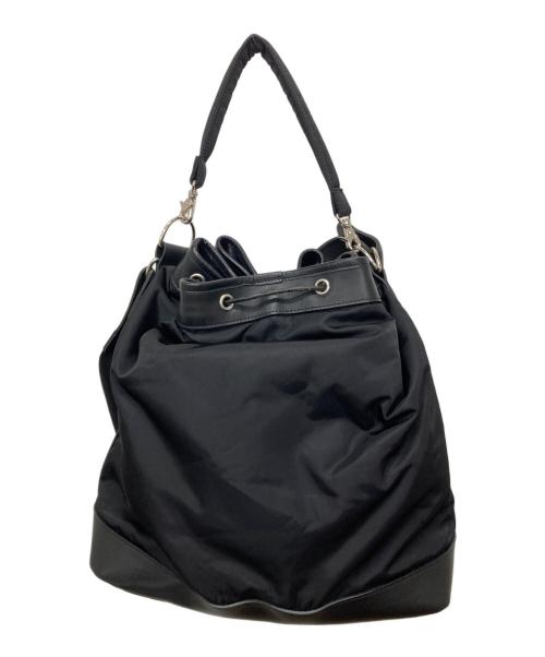 PORTER（ポーター）PORTER (ポーター) DRAWSTRING BAG (L) ブラックの古着・服飾アイテム