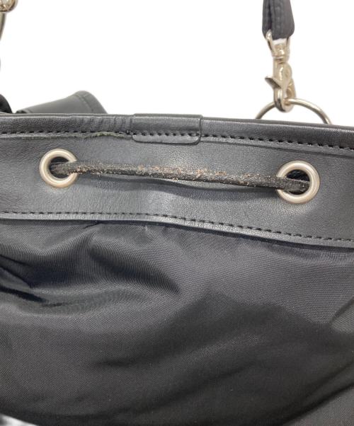 PORTER（ポーター）PORTER (ポーター) DRAWSTRING BAG (L) ブラックの古着・服飾アイテム