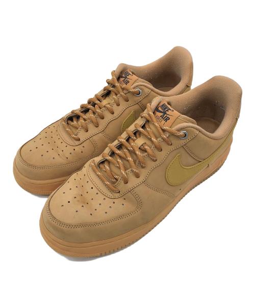 NIKE（ナイキ）NIKE (ナイキ) AIR FORCE 1 LOW FLAX ブラウン サイズ:27ｃｍの古着・服飾アイテム