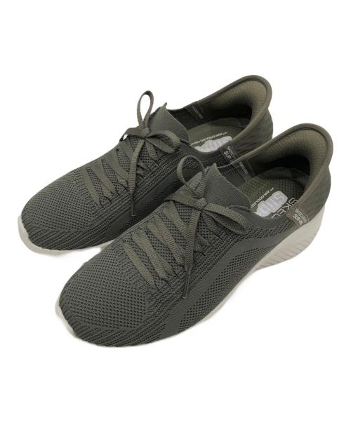 SKECHERS（スケッチャーズ）SKECHERS (スケッチャーズ) スリップインズ リラックスドフィット ブラウン サイズ:25.5cmの古着・服飾アイテム