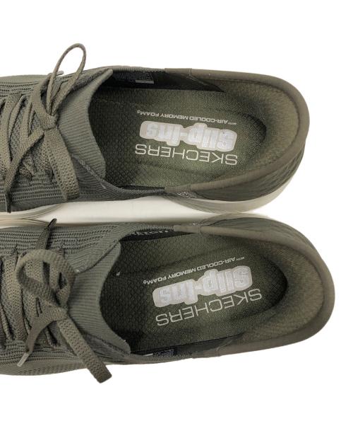 SKECHERS（スケッチャーズ）SKECHERS (スケッチャーズ) スリップインズ リラックスドフィット ブラウン サイズ:25.5cmの古着・服飾アイテム