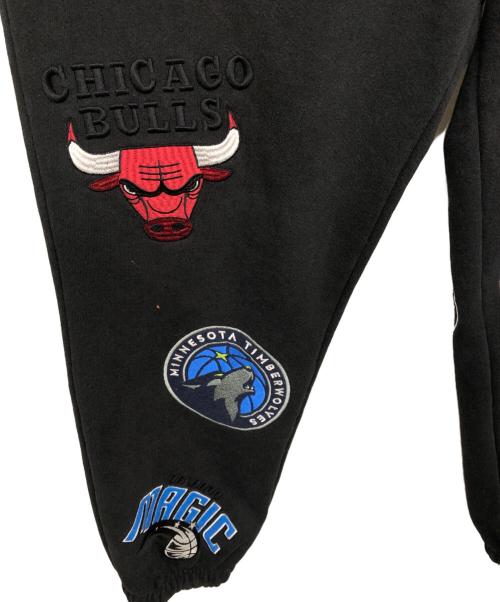 FREAK'S STORE（フリークスストア）FREAK'S STORE (フリークストア) NBA (エヌビーエー) ワッペンスウェットパンツ ブラック サイズ:Mの古着・服飾アイテム