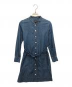 A.P.C.アーペーセー）の古着「デニムワンピース」｜インディゴ