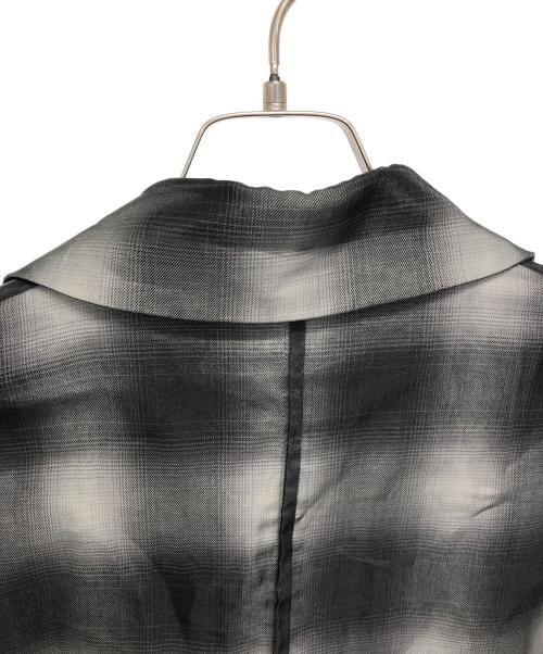 MAISON SPECIAL（メゾンスペシャル）MAISON SPECIAL (メゾンスペシャル) See-through Layered Half Sleeve Jacket ブラック サイズ:Fの古着・服飾アイテム