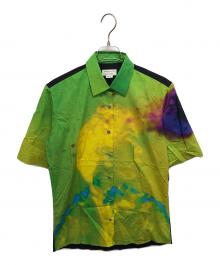 DRIES VAN NOTEN×LEN LYE（ドリスヴァンノッテン×レン・ライ）の古着「半袖シャツ」｜グリーン