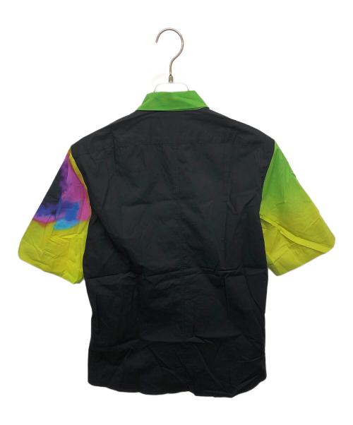 DRIES VAN NOTEN（ドリスヴァンノッテン）DRIES VAN NOTEN (ドリスヴァンノッテン) Len Lye (レン・ライ) 半袖シャツ グリーン サイズ:SIZE36の古着・服飾アイテム