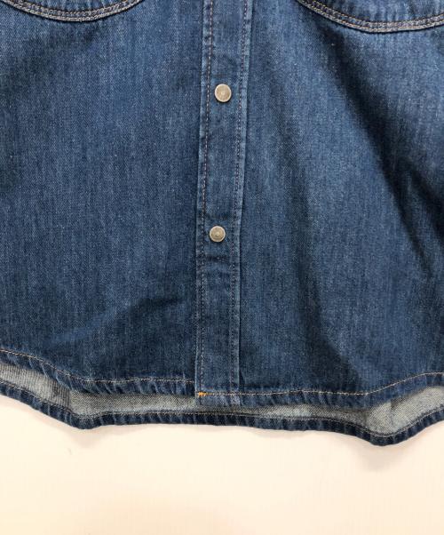 DIESEL（ディーゼル）DIESEL (ディーゼル) オーバーサイズデニムシャツ インディゴ サイズ:Sの古着・服飾アイテム