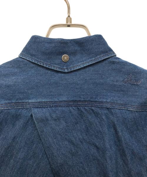 DIESEL（ディーゼル）DIESEL (ディーゼル) オーバーサイズデニムシャツ インディゴ サイズ:Sの古着・服飾アイテム