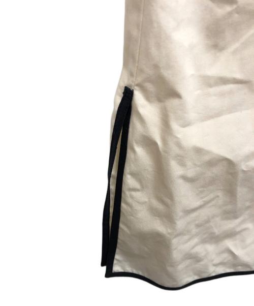 TORY BURCH（トリーバーチ）TORY BURCH (トリーバーチ) 長袖スキッパーブラウス ベージュの古着・服飾アイテム