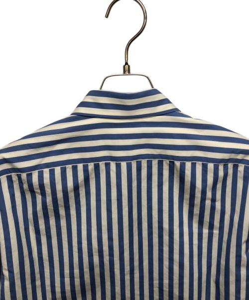 DRIES VAN NOTEN（ドリスヴァンノッテン）DRIES VAN NOTEN (ドリスヴァンノッテン) 長袖ストライプシャツ ブルー サイズ:SIZE34の古着・服飾アイテム