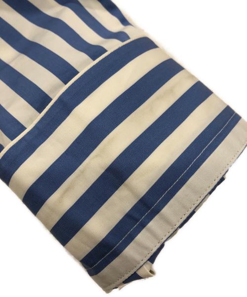 DRIES VAN NOTEN（ドリスヴァンノッテン）DRIES VAN NOTEN (ドリスヴァンノッテン) 長袖ストライプシャツ ブルー サイズ:SIZE34の古着・服飾アイテム