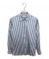 DRIES VAN NOTEN（ドリスヴァンノッテン）の古着「長袖ストライプシャツ」｜ブルー
