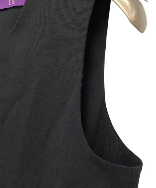 Y's PINK（ワイズ ピンク）Y's PINK (ワイズ ピンク) ノースリーブブラウス ブラック サイズ:2の古着・服飾アイテム