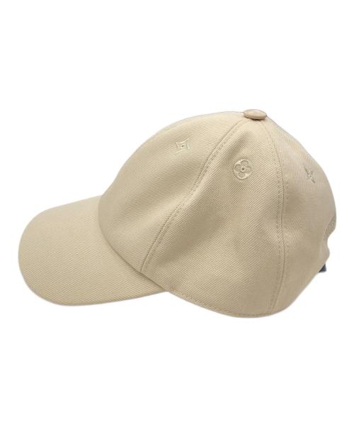 LOUIS VUITTON（ルイ ヴィトン）LOUIS VUITTON (ルイ ヴィトン) LV アイコニック/キャップ ベージュ サイズ:表記無しの古着・服飾アイテム