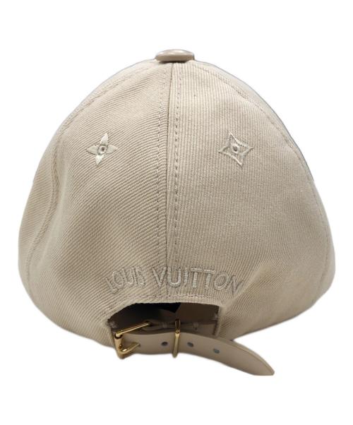 LOUIS VUITTON（ルイ ヴィトン）LOUIS VUITTON (ルイ ヴィトン) LV アイコニック/キャップ ベージュ サイズ:表記無しの古着・服飾アイテム