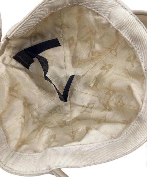 LOUIS VUITTON（ルイ ヴィトン）LOUIS VUITTON (ルイ ヴィトン) LV アイコニック/キャップ ベージュ サイズ:表記無しの古着・服飾アイテム