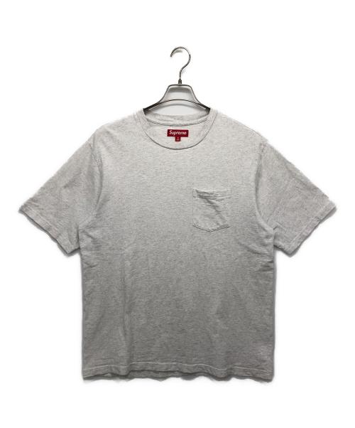 SUPREME（シュプリーム）SUPREME (シュプリーム) S/S Pocket Tee グレー サイズ:Mの古着・服飾アイテム