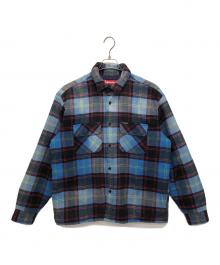SUPREME（シュプリーム）の古着「Quilted Plaid Shirt」｜ブルー