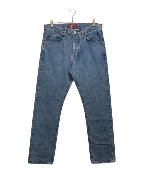 SUPREME（シュプリーム）SUPREME (シュプリーム) Stone Washed Slim Jean/ストーンウォッシュドスリムジーン/デニムパンツ インディゴ サイズ:34の古着・服飾アイテム