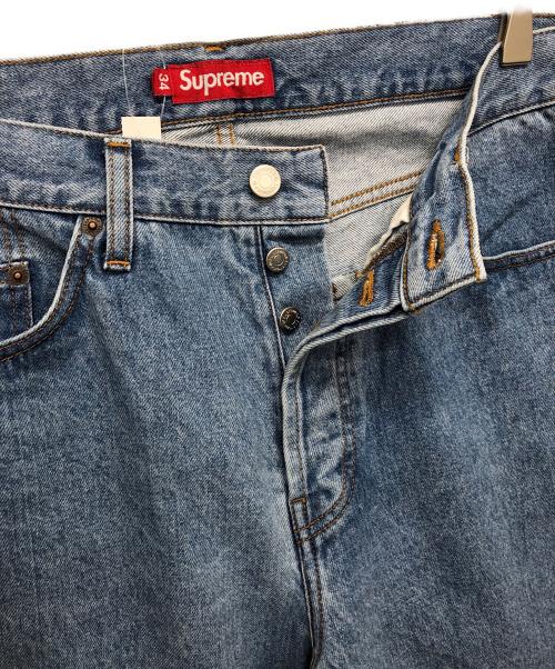 SUPREME（シュプリーム）SUPREME (シュプリーム) Stone Washed Slim Jean/ストーンウォッシュドスリムジーン/デニムパンツ インディゴ サイズ:34の古着・服飾アイテム