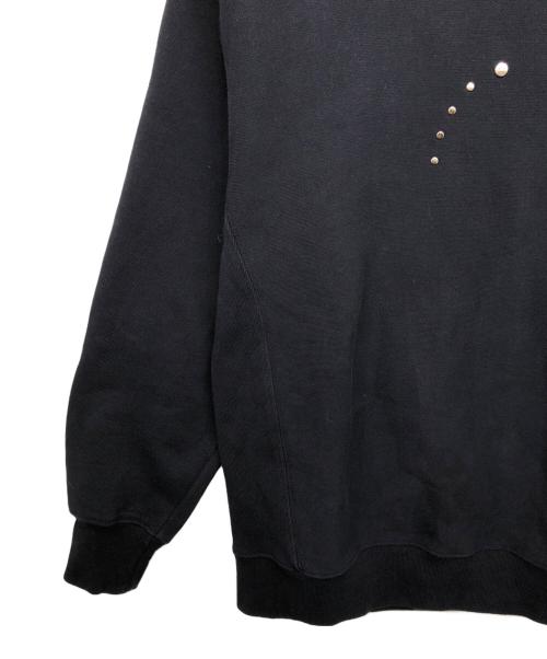 OLD FOLK HOUSE（オールドフォークハウス）OLD FOLK HOUSE (オールドフォークハウス) Circle Logo Studs Sweatshirt ネイビー サイズ:Mの古着・服飾アイテム