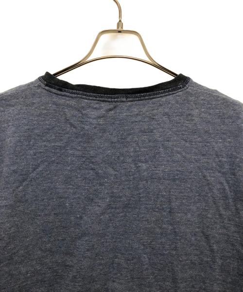 MONCLER（モンクレール）MONCLER (モンクレール) MAGLIA GIROCOLLO ワンポイントロゴスウェット ネイビー サイズ:Mの古着・服飾アイテム