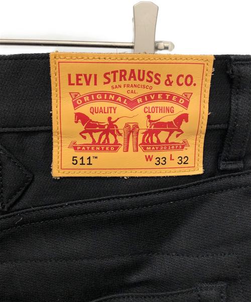 LEVI'S（リーバイス）LEVI'S (リーバイス) COMME des GARCONS JUNYA WATANABE MAN (コムデギャルソンジュンヤワタナベマン) 綿ニットデニム/デニムパンツ ブラック サイズ:W33の古着・服飾アイテム